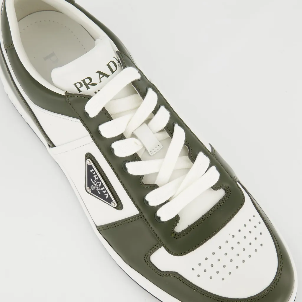 Prada Downtown Lace-Up Sneakers