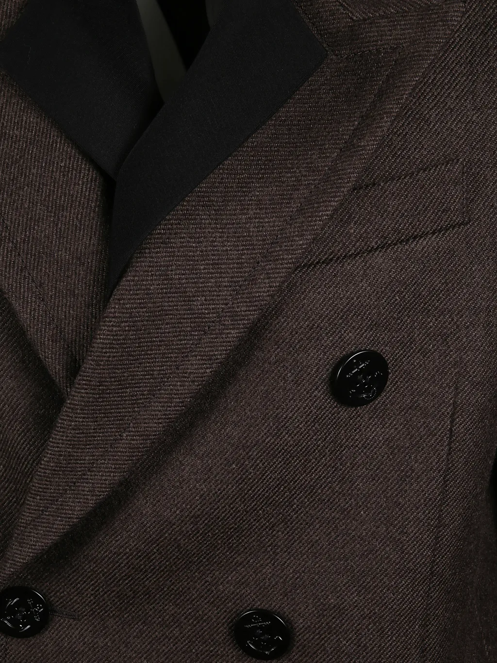 Double-Breasted Wool Coat