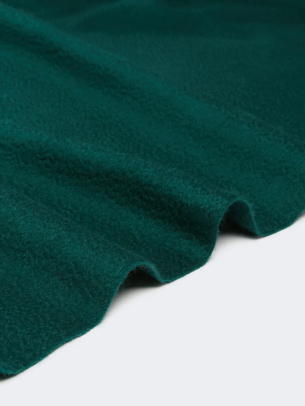 Cashmere Stole With Embroidery And Fringing