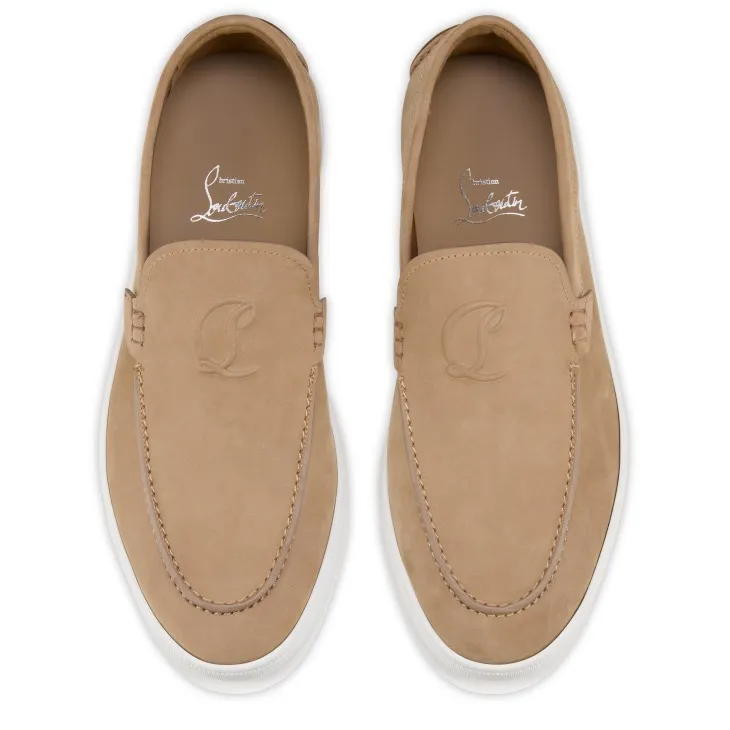 Moonboat Embossed-Logo Loafers