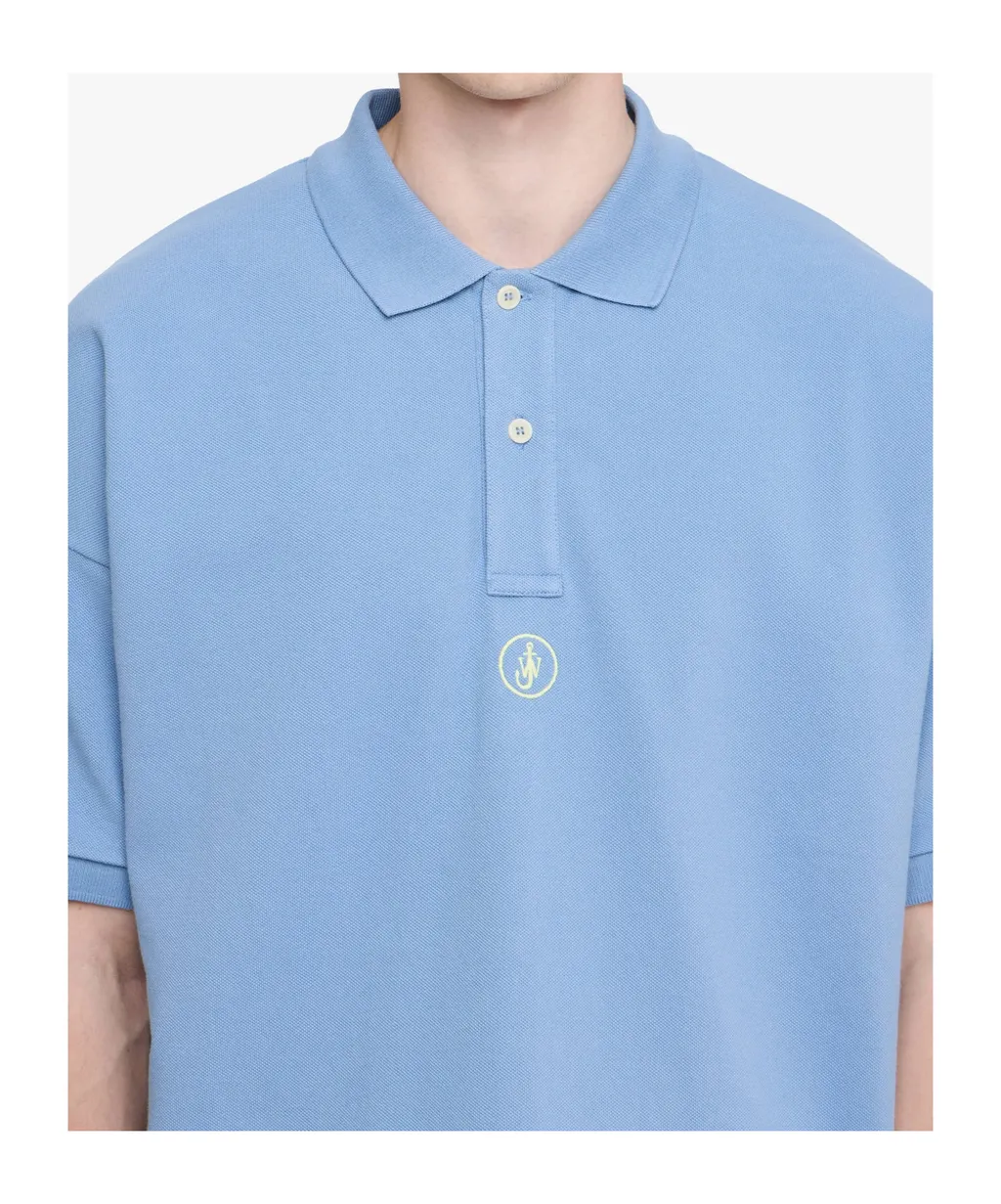 Jw Anderson Anchor Short Sleeved Polo Shirt