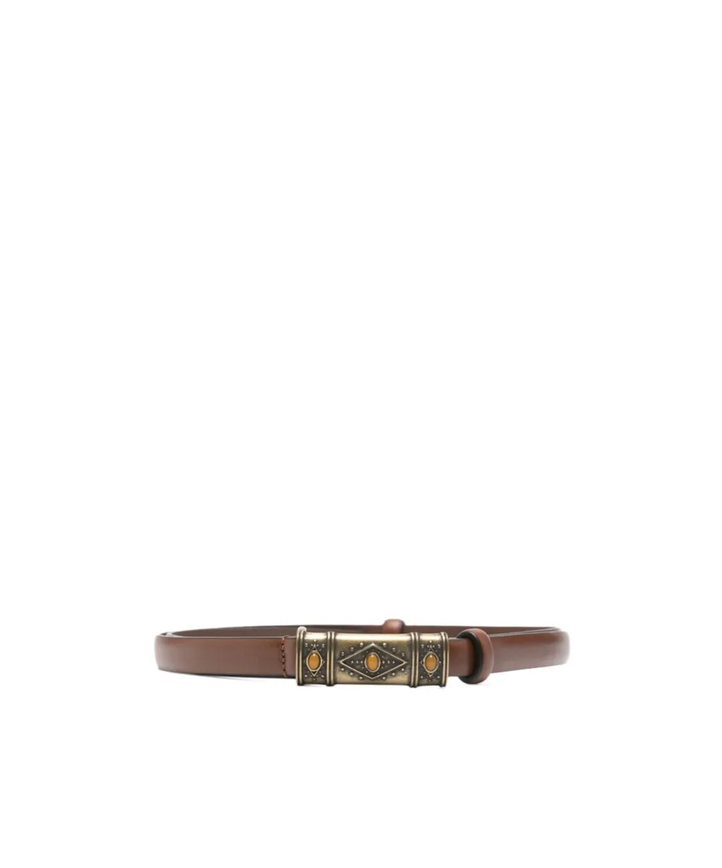 Logo Buckle Belt