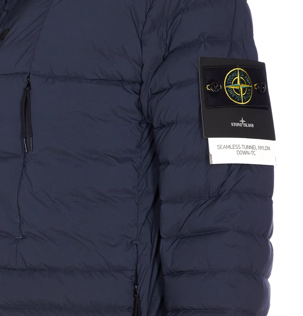 Stone Island Hooded Zip-Up Jacket