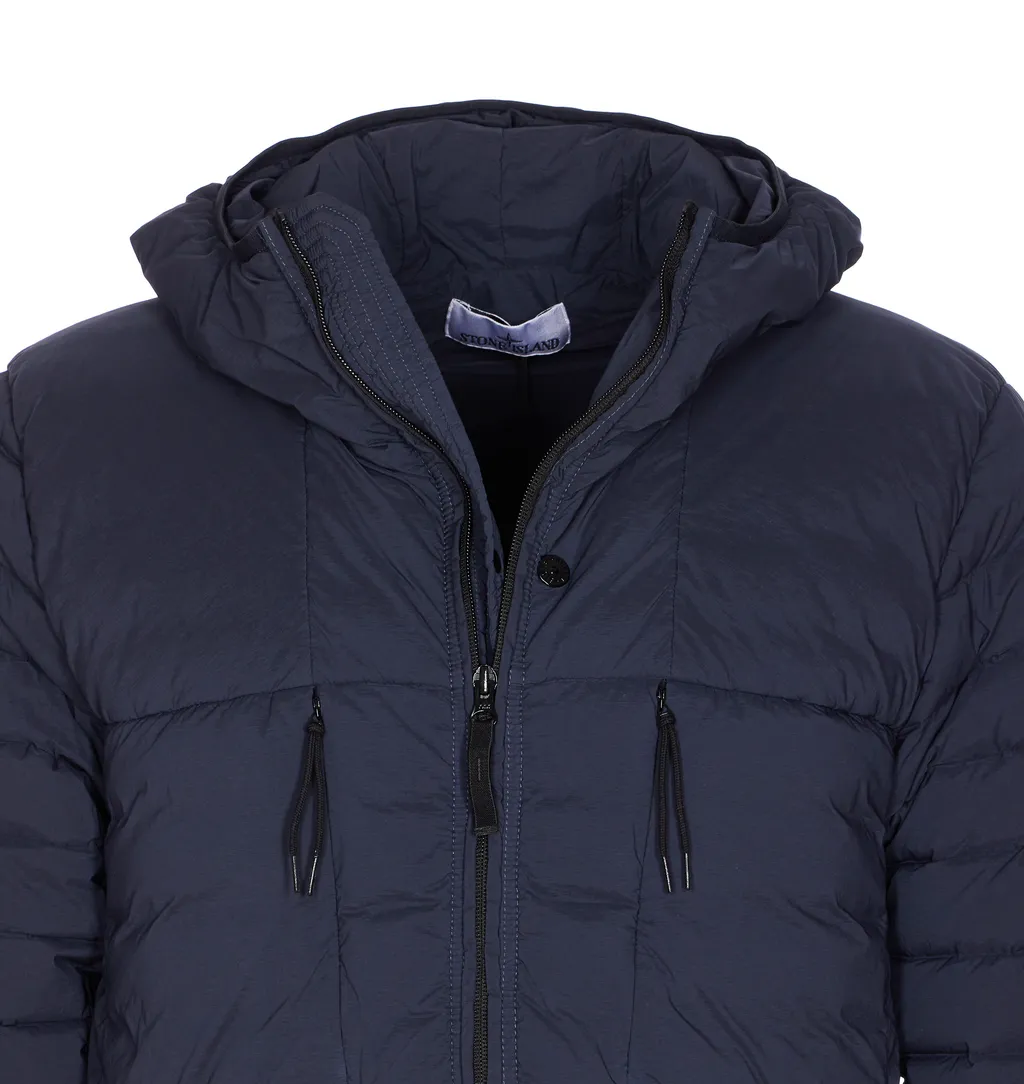 Stone Island Hooded Zip-Up Jacket