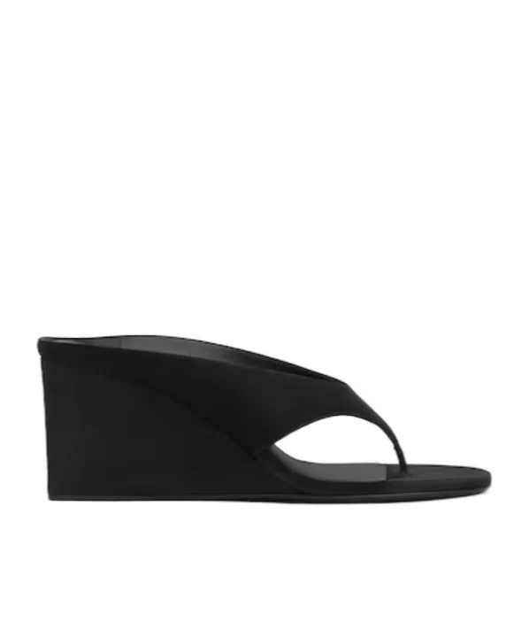 70Mm Tong Wedge Sandals