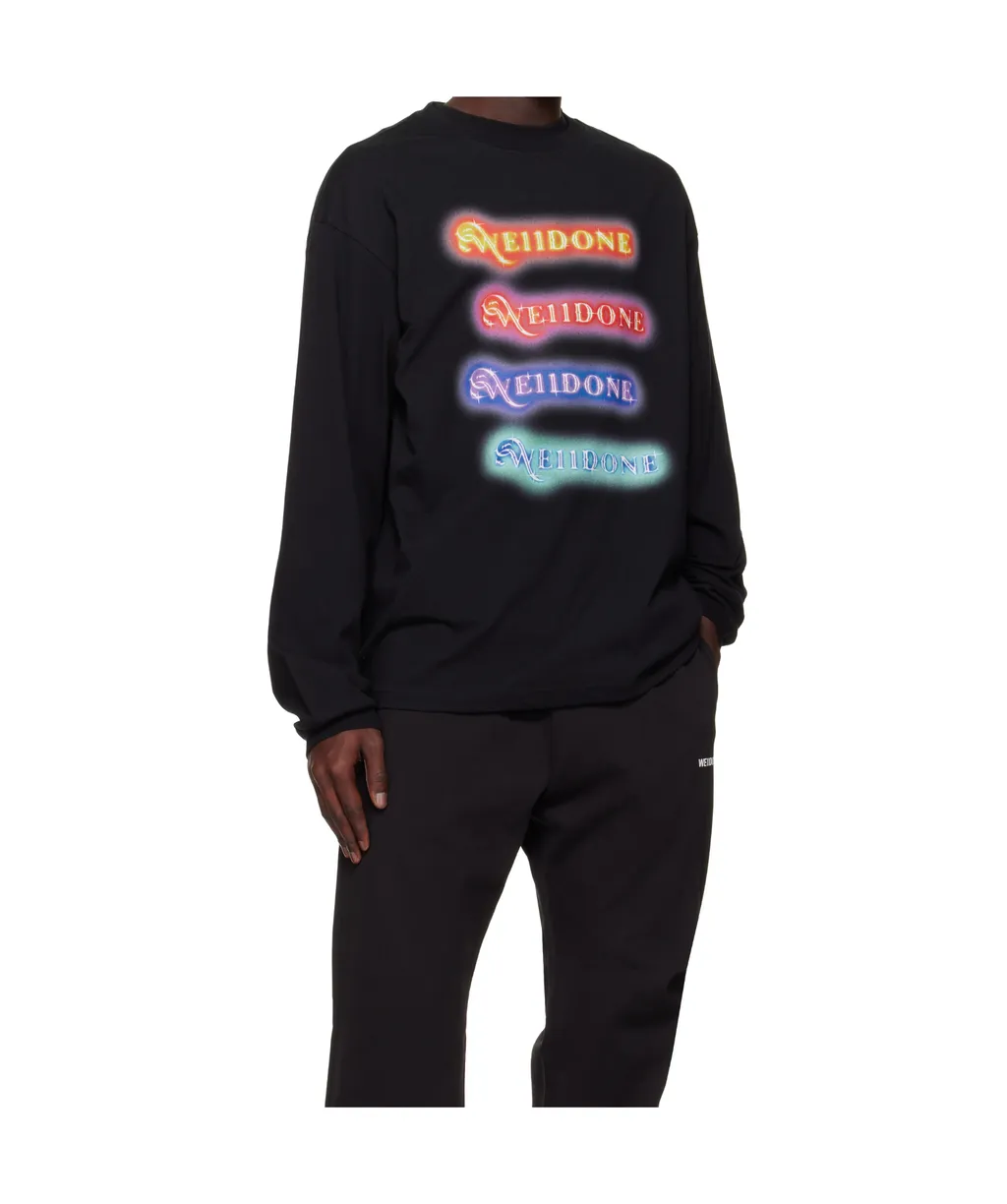 Logo-Print Long-Sleeve T-Shirt