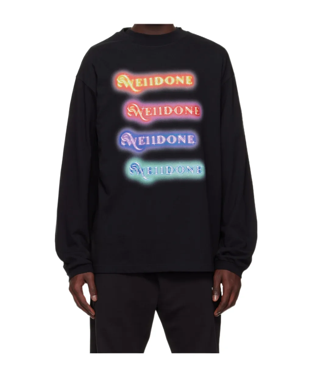 Logo-Print Long-Sleeve T-Shirt