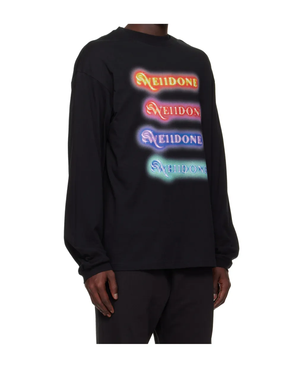 Logo-Print Long-Sleeve T-Shirt