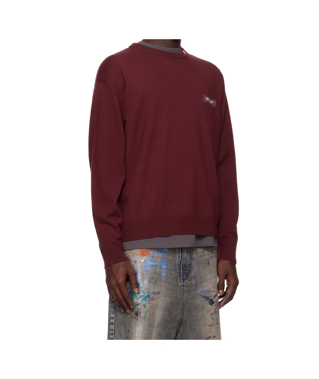 Logo Knit Pullover Sweater