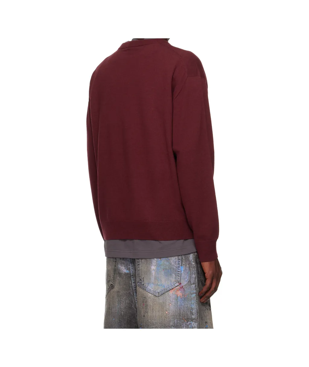 Logo Knit Pullover Sweater