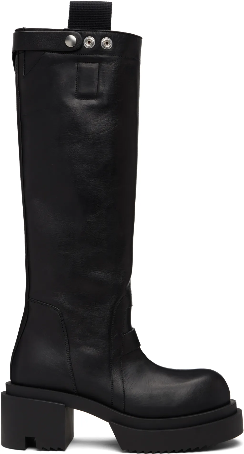 Black Concordians Pull On Mega Tractor Boots