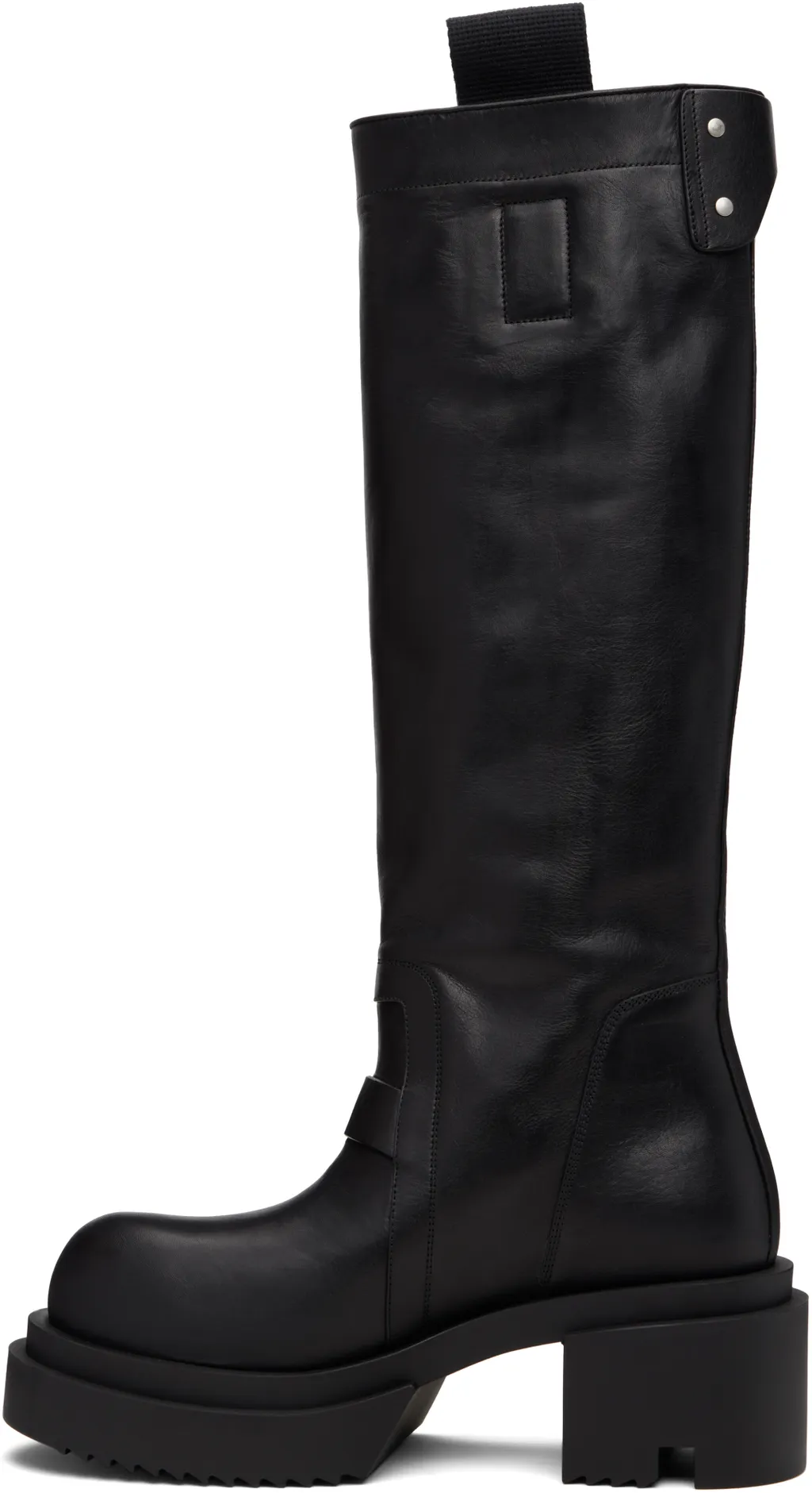 Black Concordians Pull On Mega Tractor Boots