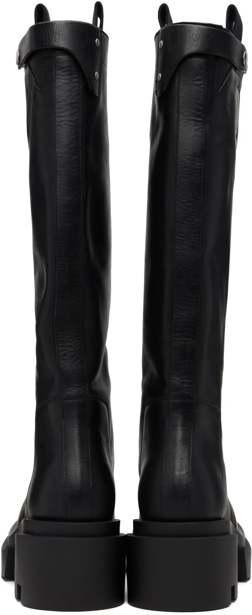 Black Concordians Pull On Mega Tractor Boots