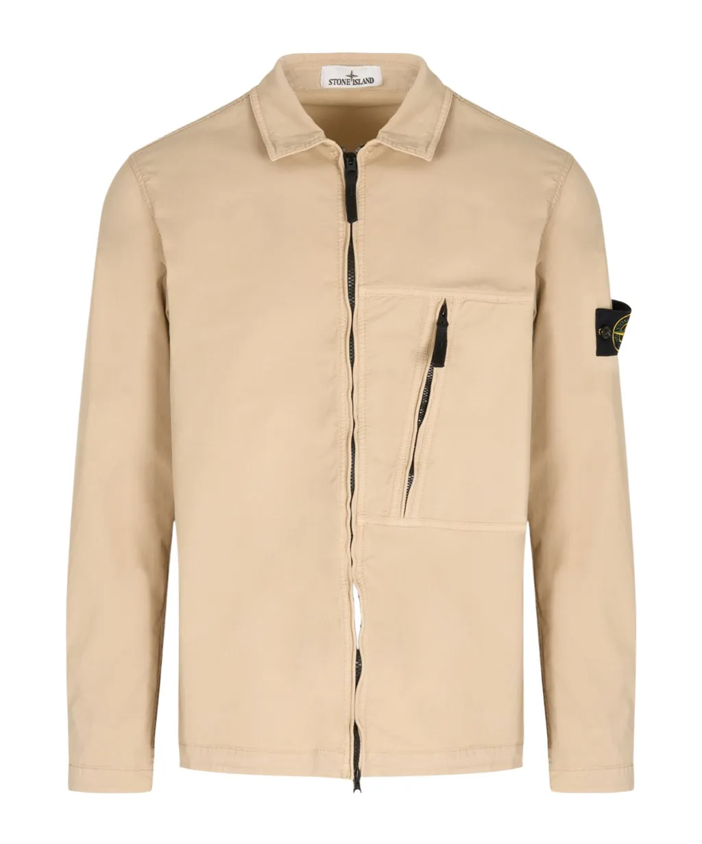 Zip-Up Shirt Jacket