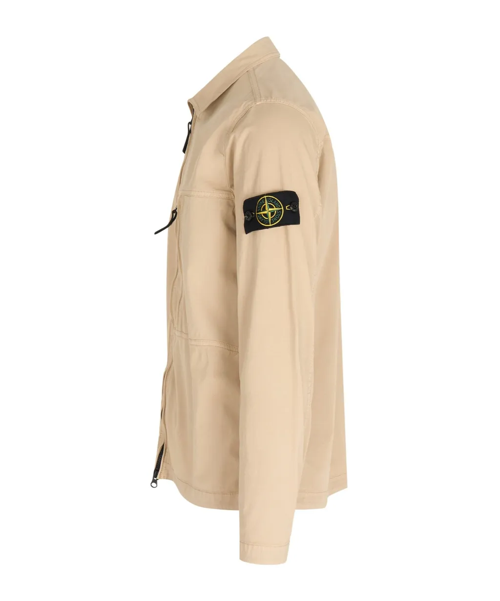 Zip-Up Shirt Jacket