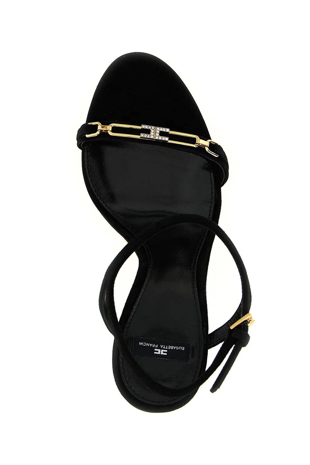 Elisabetta Franchi Sculpted Heel Sandals
