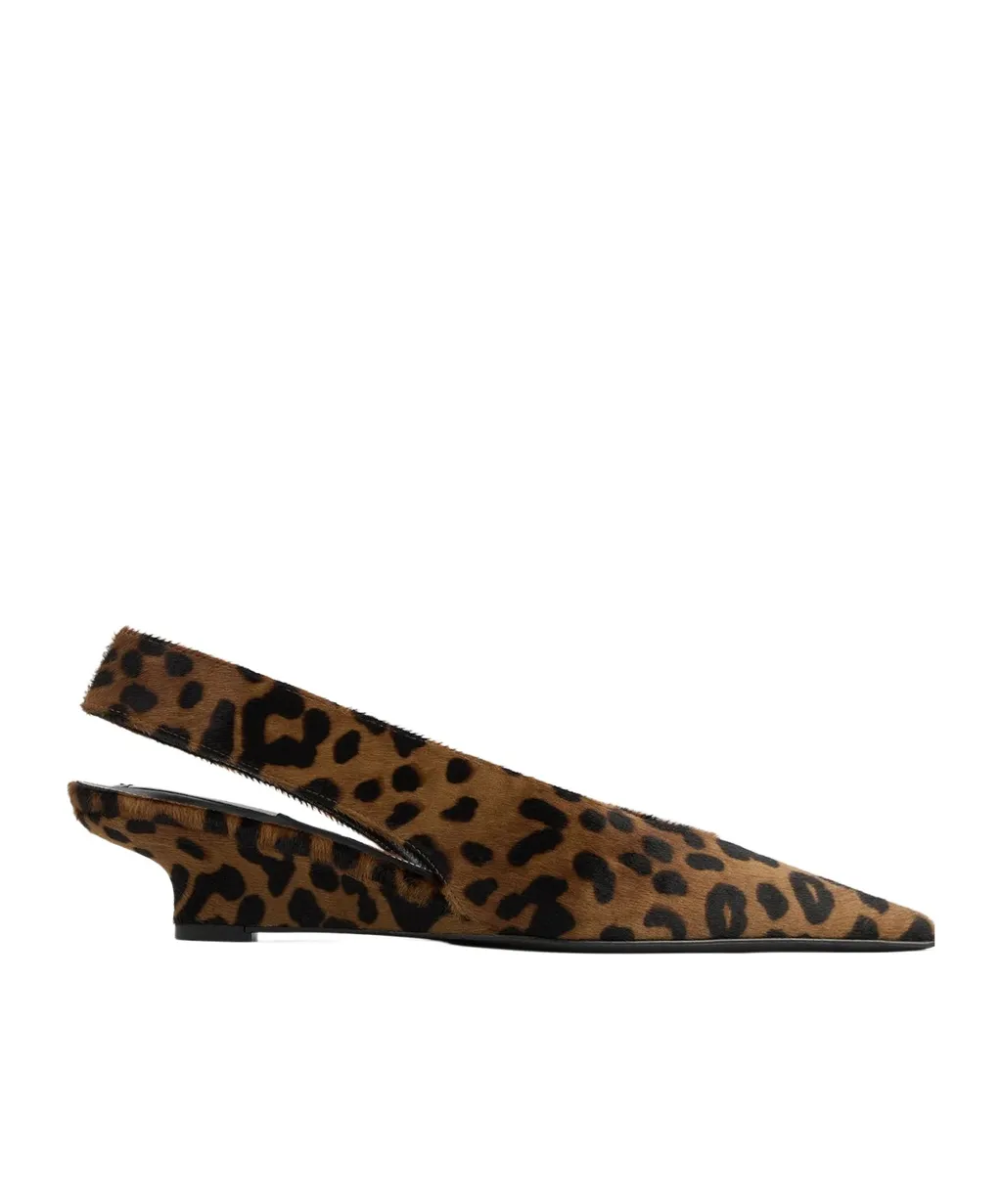 30Mm Leopard-Print Pointed-Toe Pumps