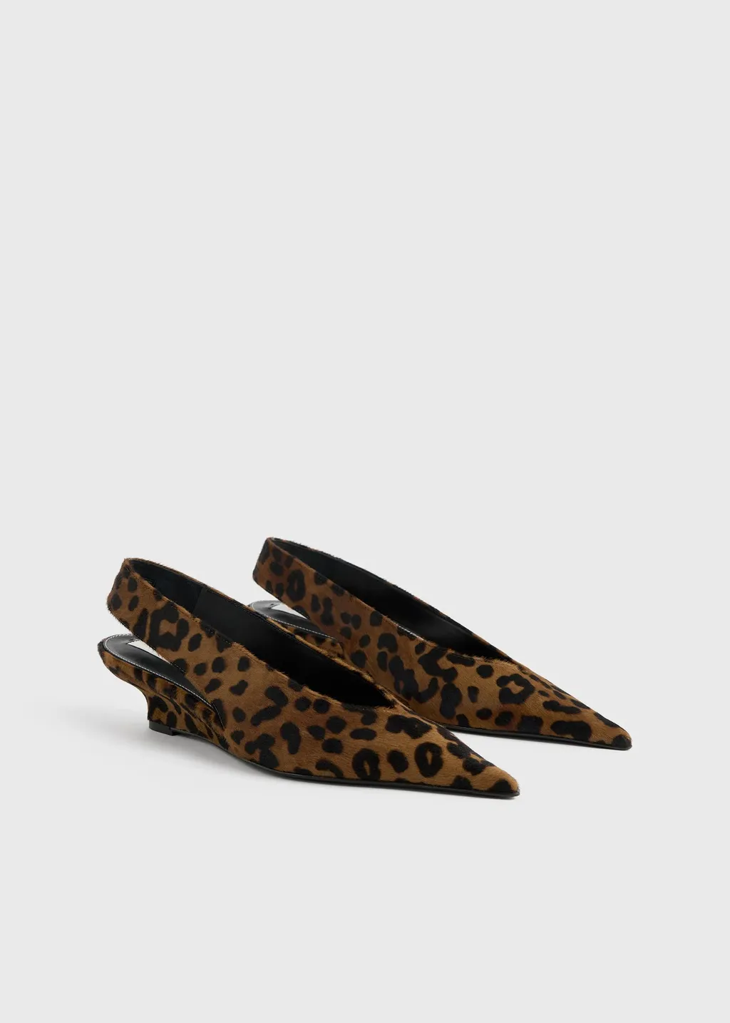 30Mm Leopard-Print Pointed-Toe Pumps