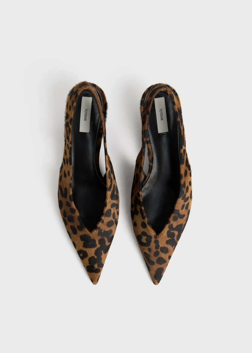 30Mm Leopard-Print Pointed-Toe Pumps