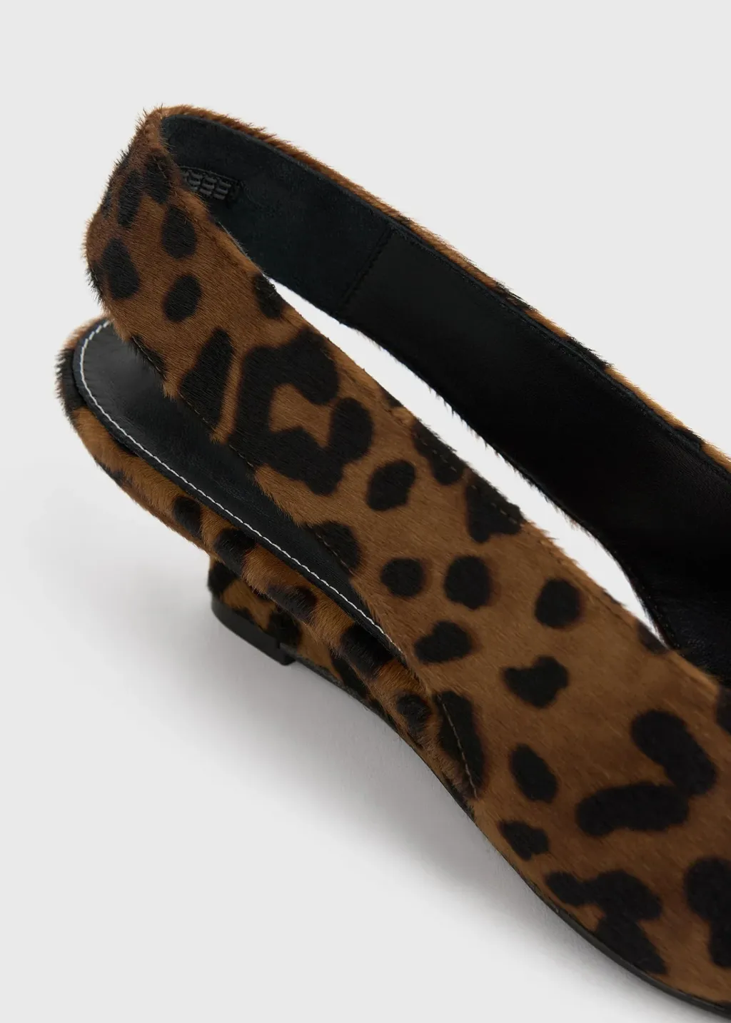 30Mm Leopard-Print Pointed-Toe Pumps
