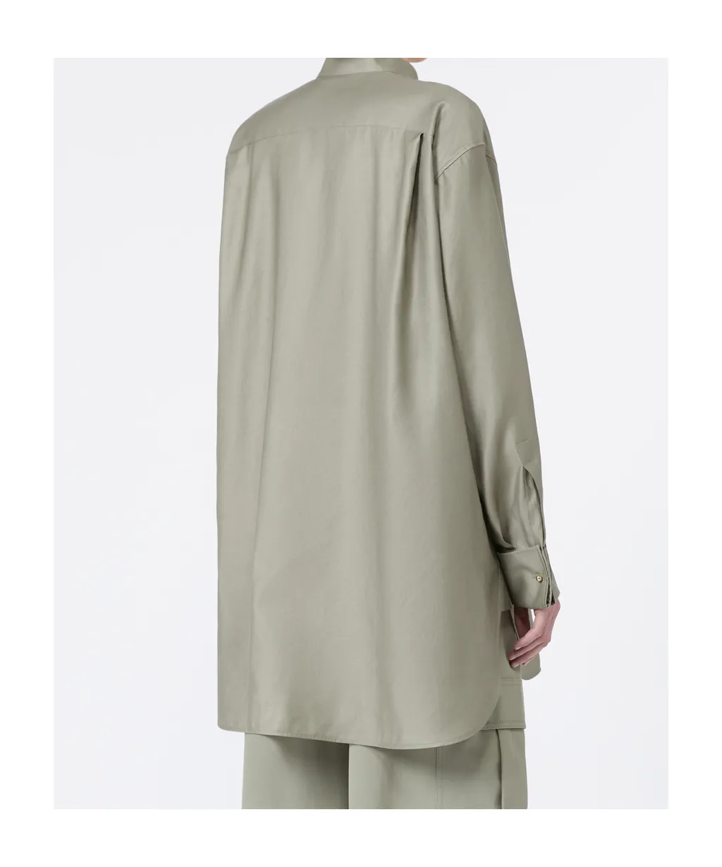 Max Mara Button Detailed Long-Sleeved Shirt