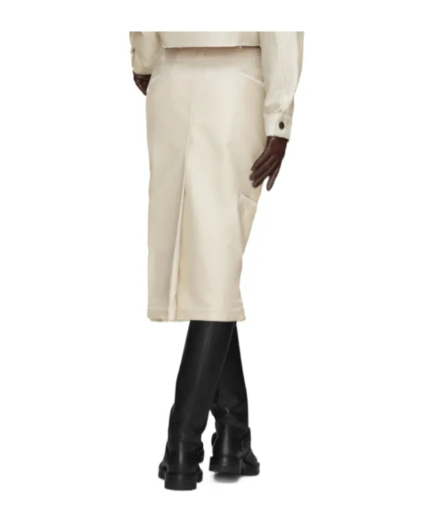 Maison Margiela Chino Midi Skirt