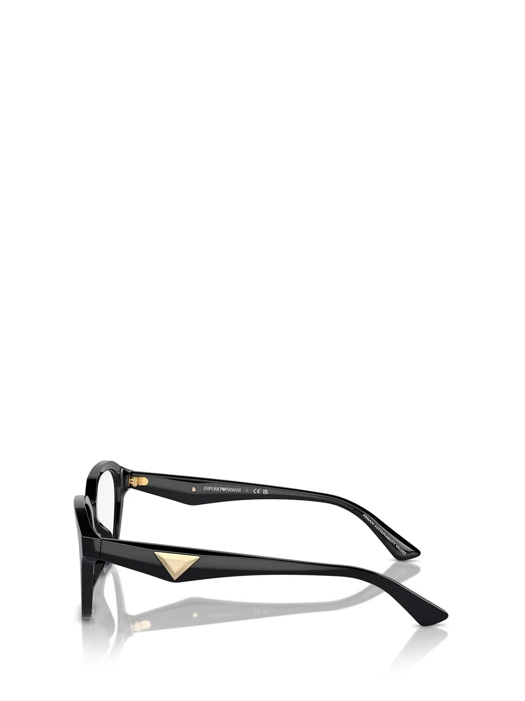 Emporio Armani Geometric Frame Eyeglasses