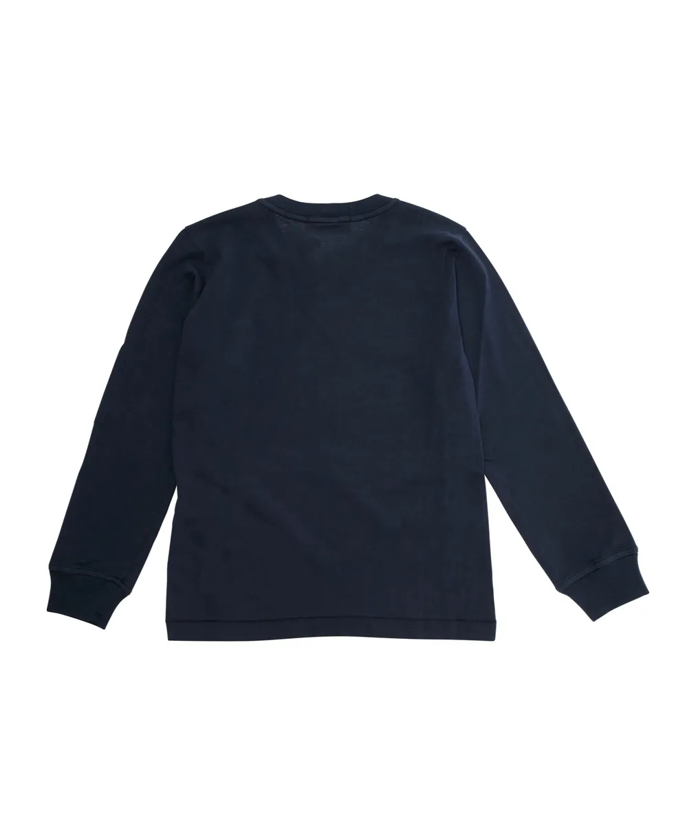 Stone Island Junior Compass-Patch Crewneck T-Shirt