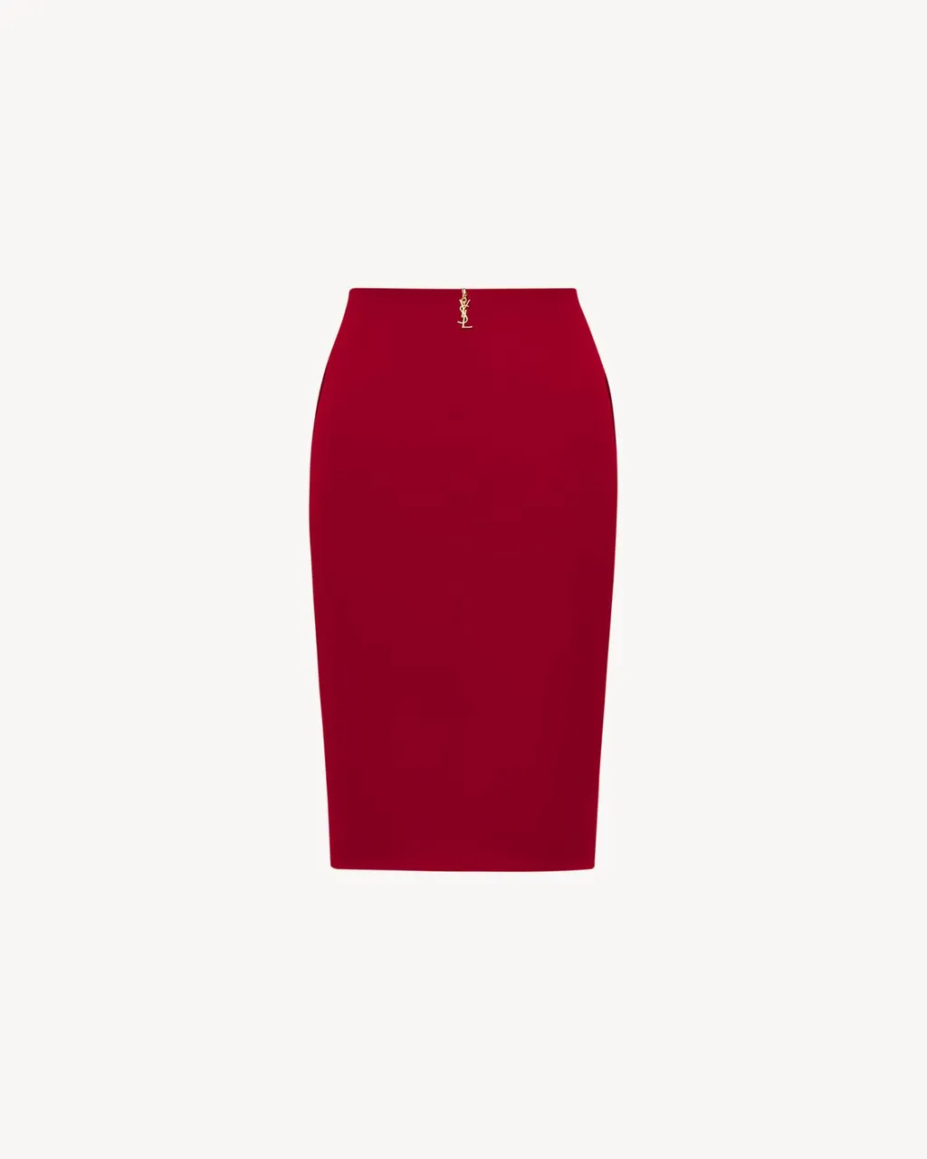 Saint Laurent Mid-Rise Pencil Skirt