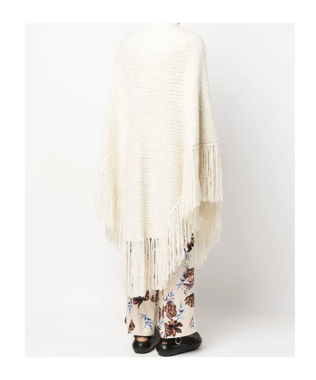 Lauren Fringed Cape