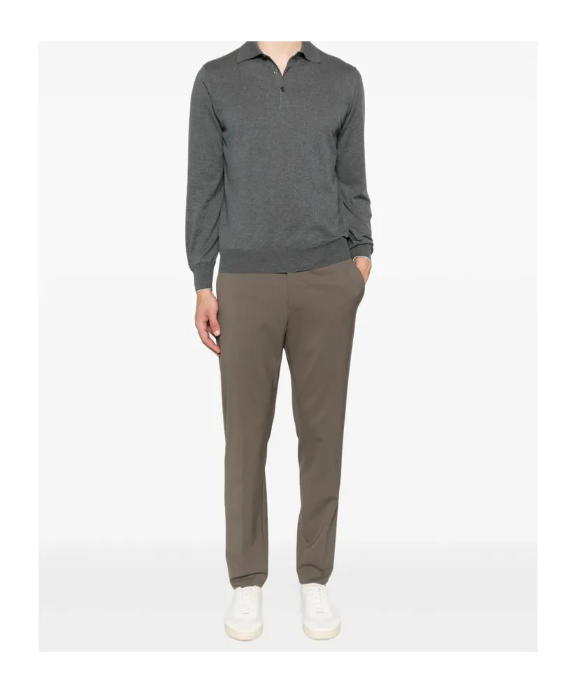 Casual Pants With Belt Loops