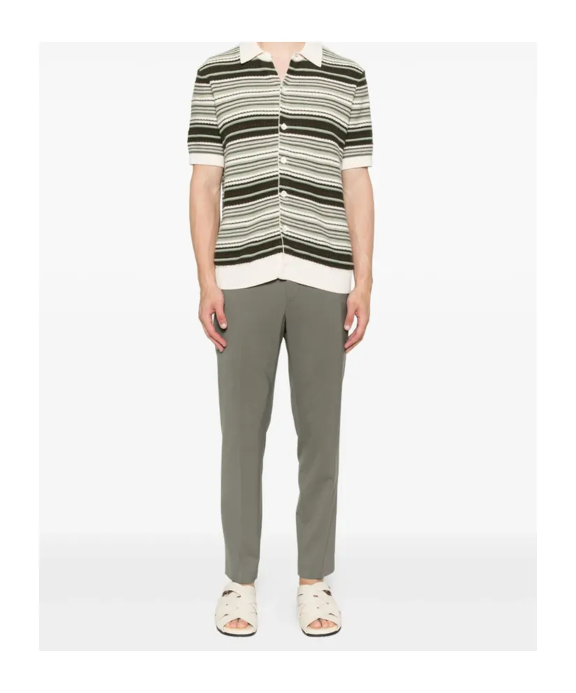 Casual Pants With Belt Loops