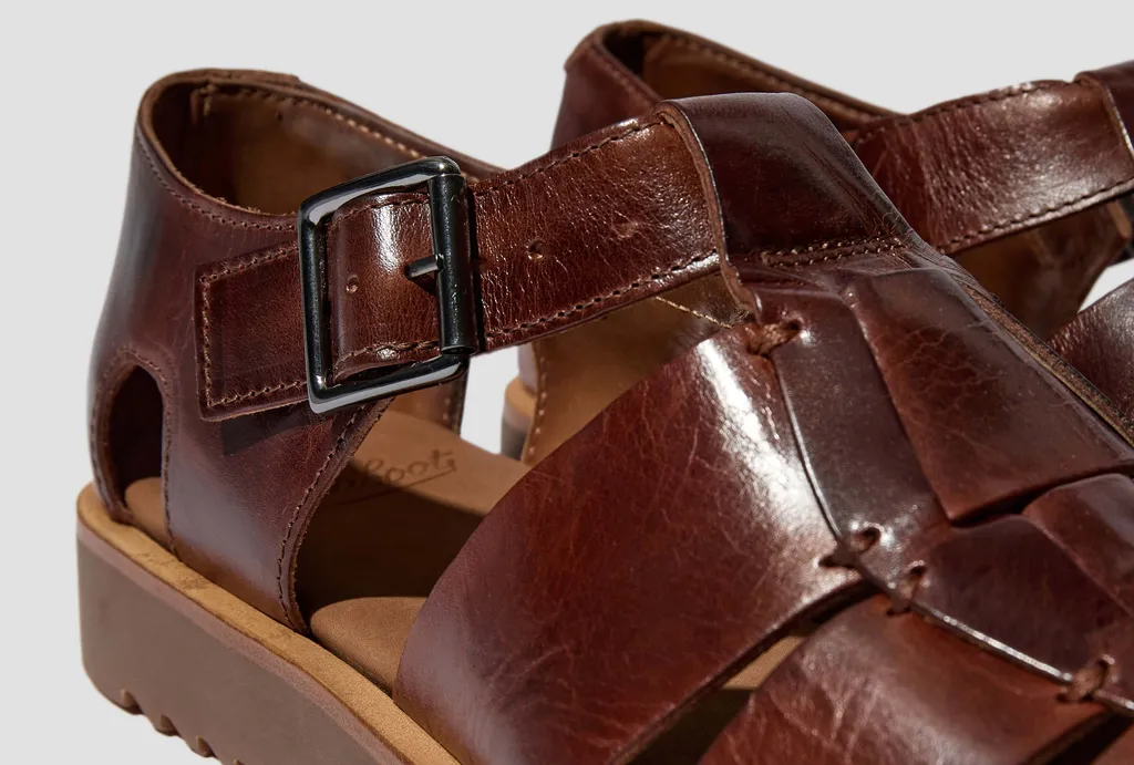 Round-Toe Sandals