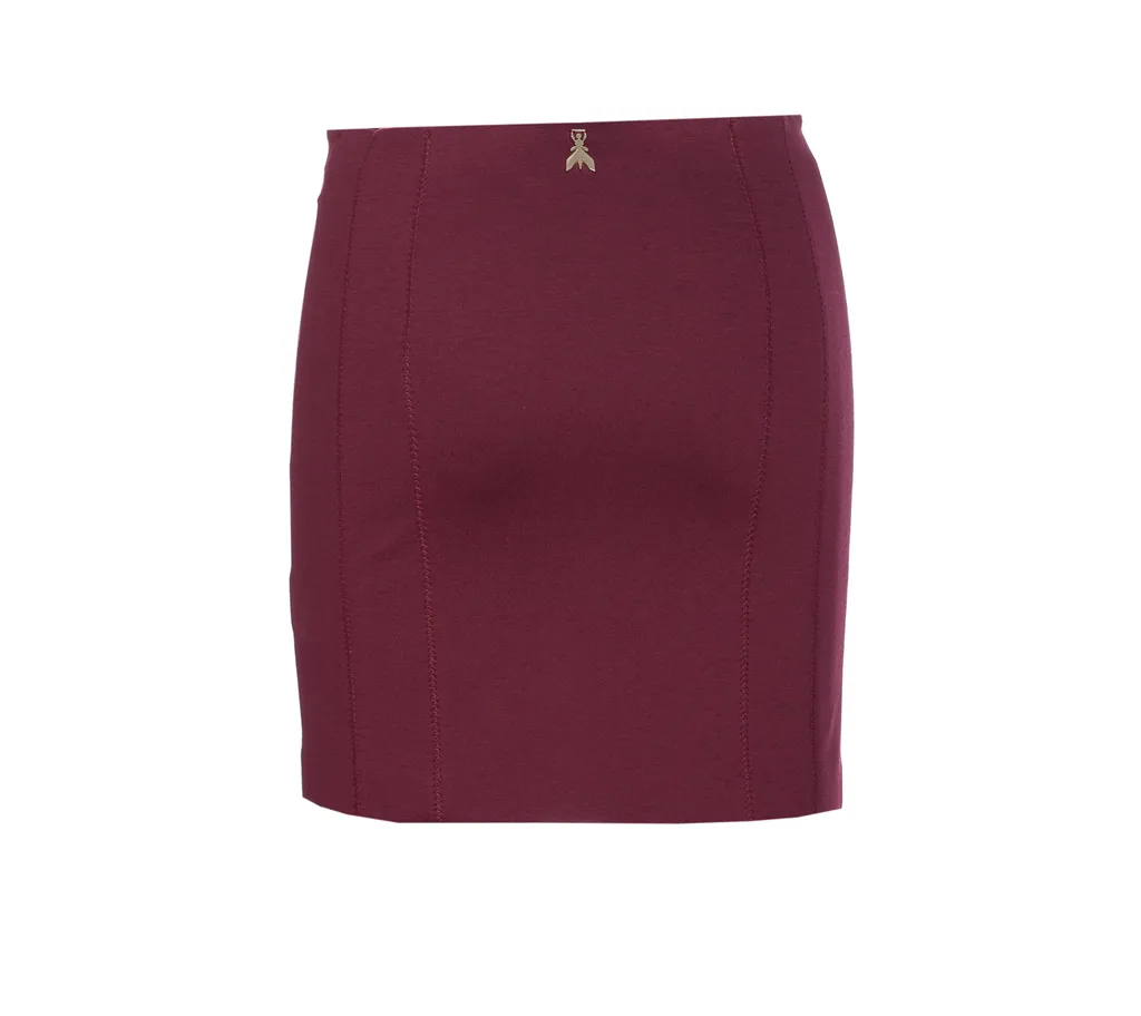 Patrizia Pepe Logo Mini Skirt