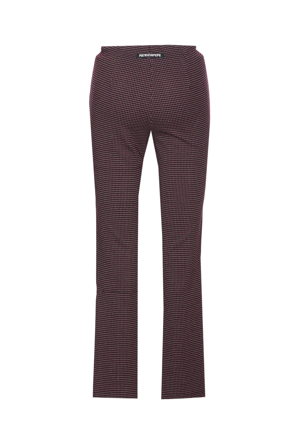 Patrizia Pepe Geometric Zip-Pants