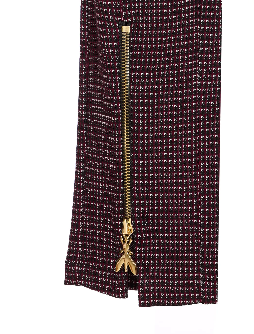 Patrizia Pepe Geometric Zip-Pants