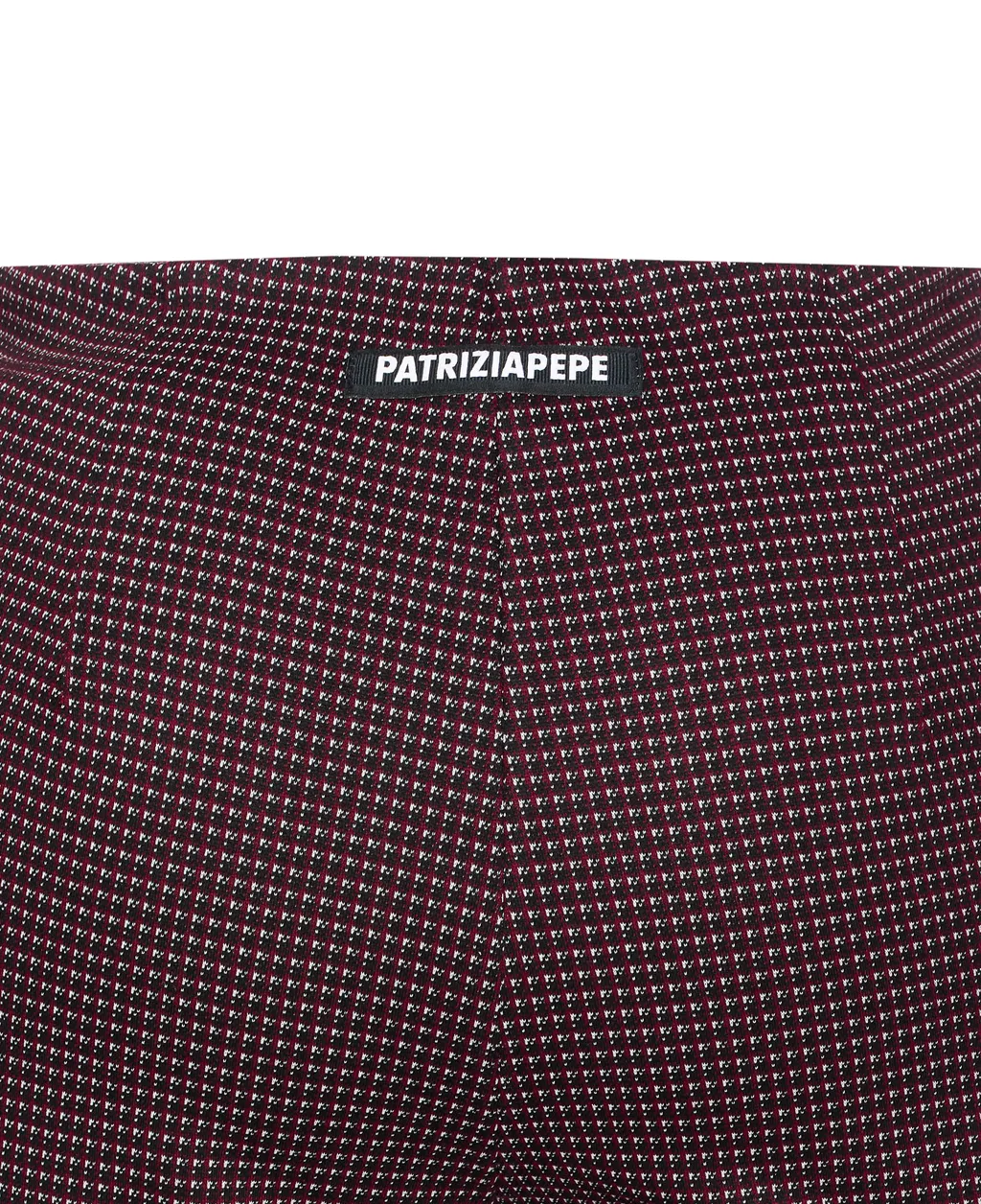 Patrizia Pepe Geometric Zip-Pants