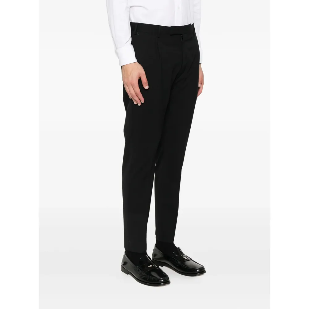 Straight-Leg Casual Pants