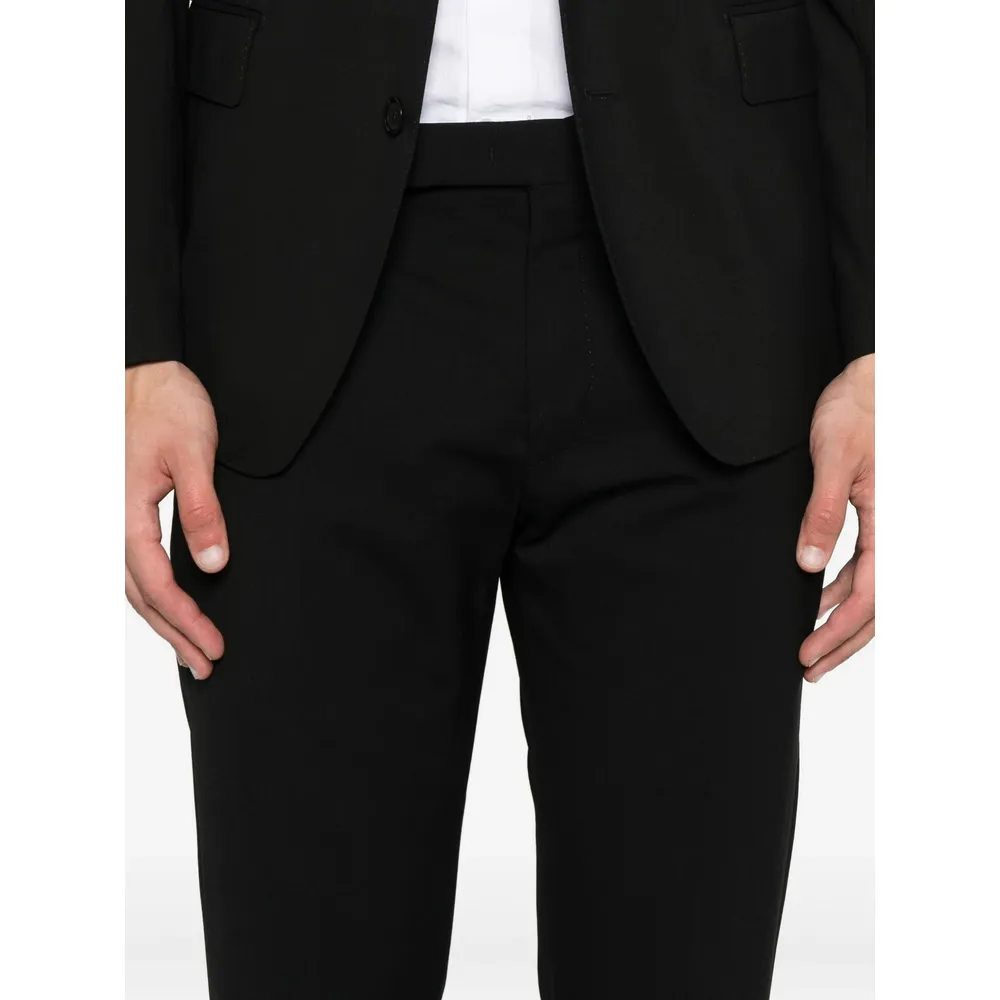 Straight-Leg Casual Pants