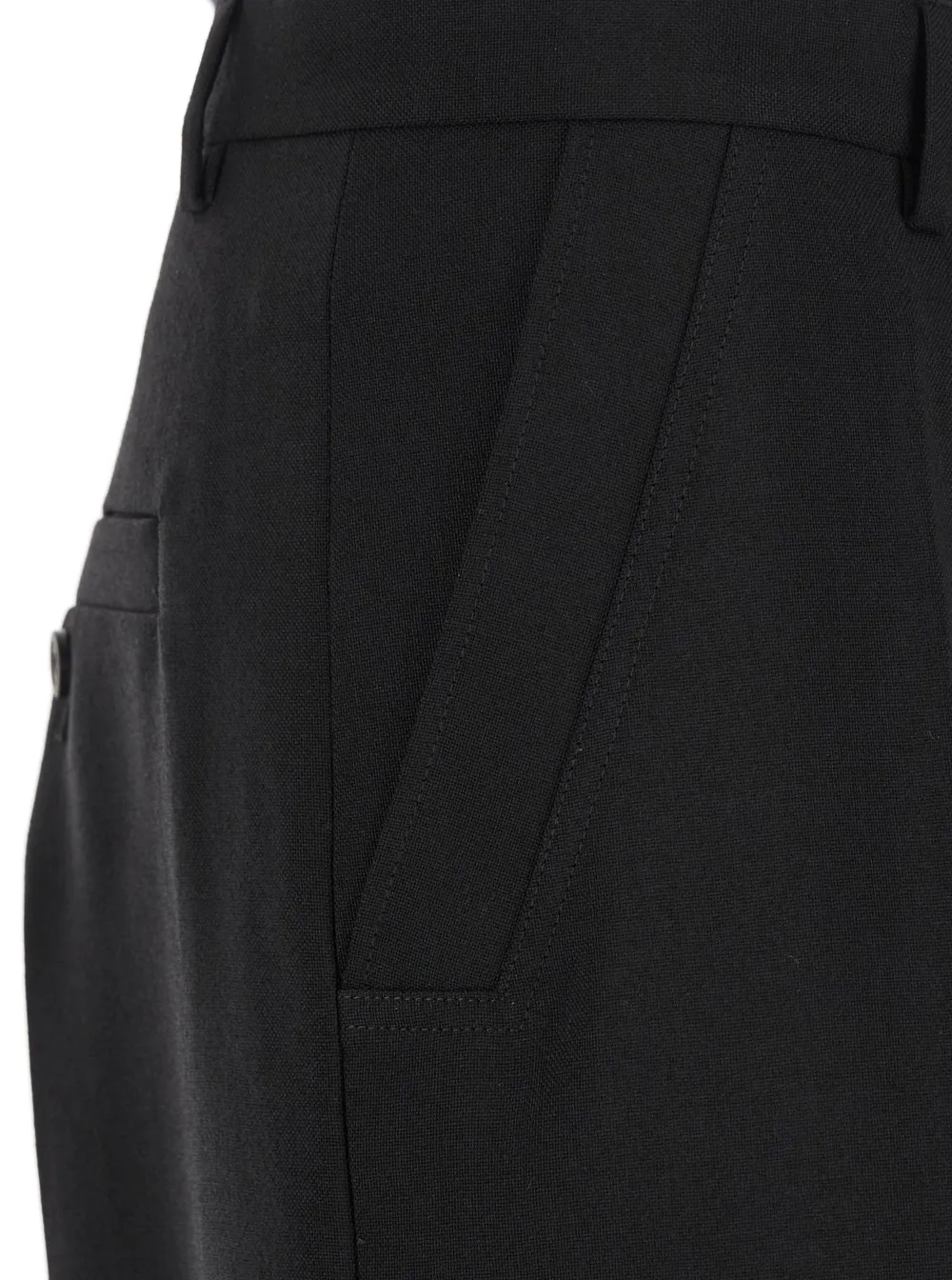 Casual Pants With Belt Loops