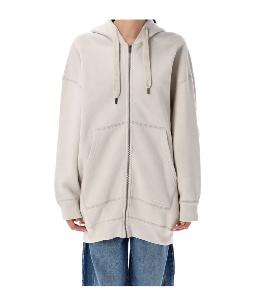 Zip-Up Hooded Sweatshirt