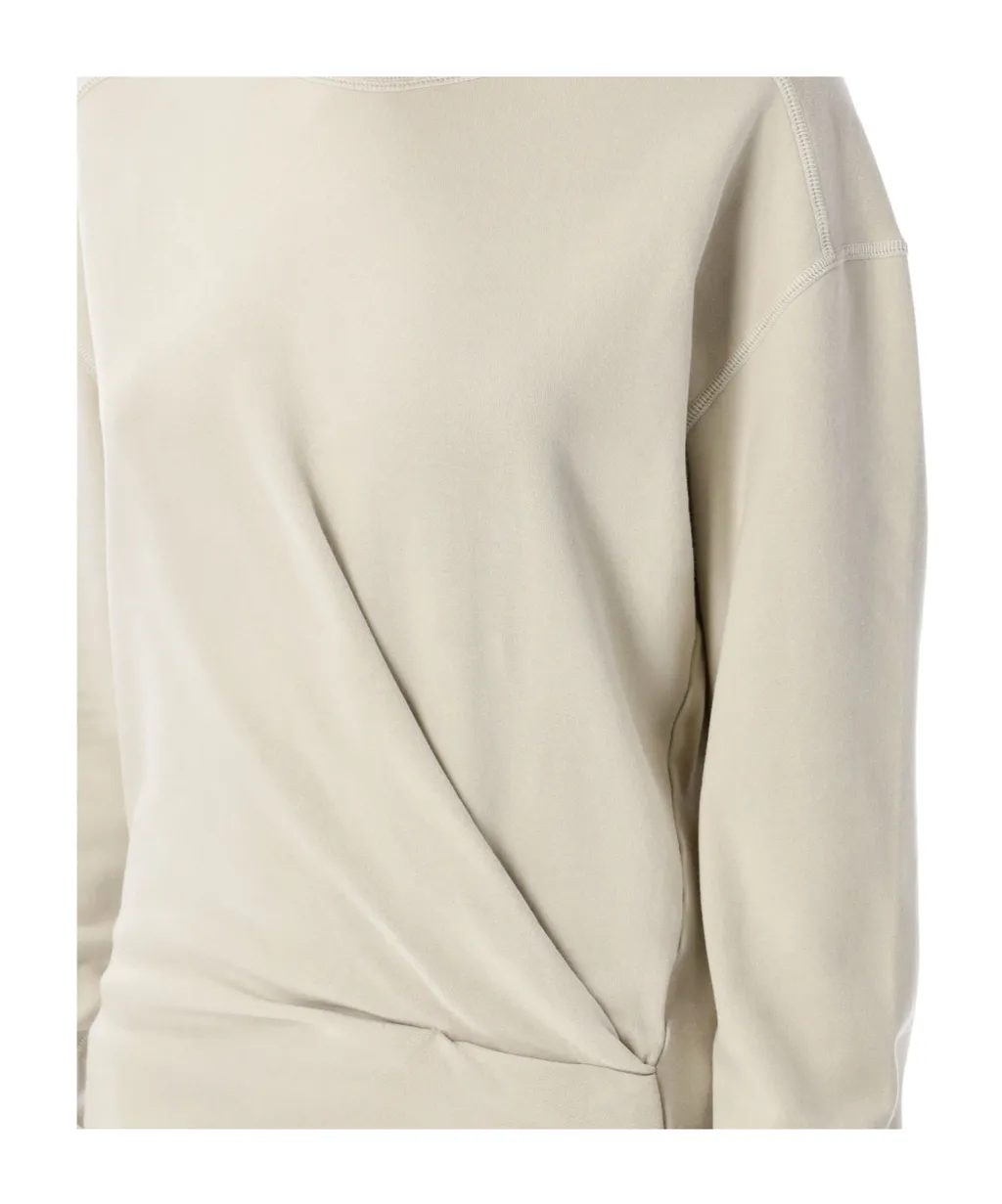 Pipper Fleece Twist-Front Mini Dress
