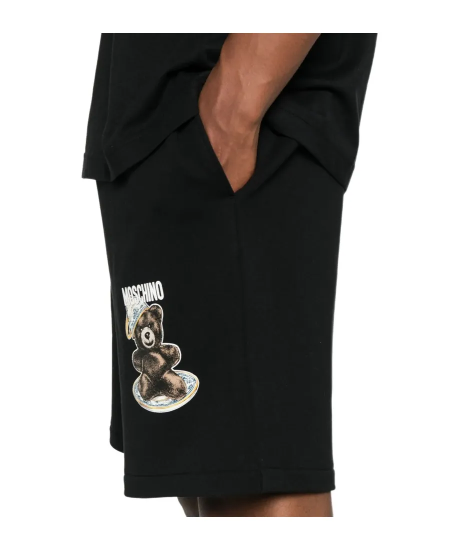 Moschino Teddy Bear Printed Shorts
