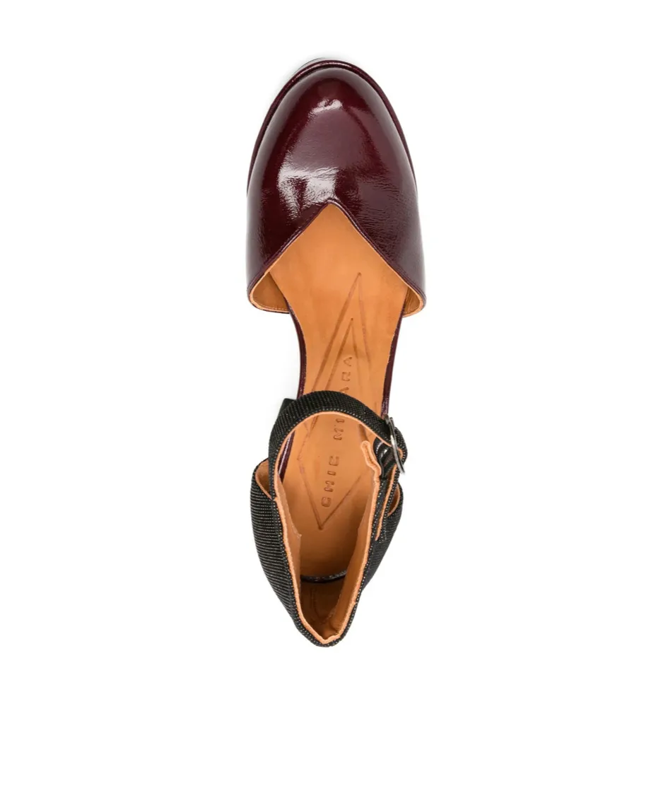 Buckle High-Heeled Sandals
