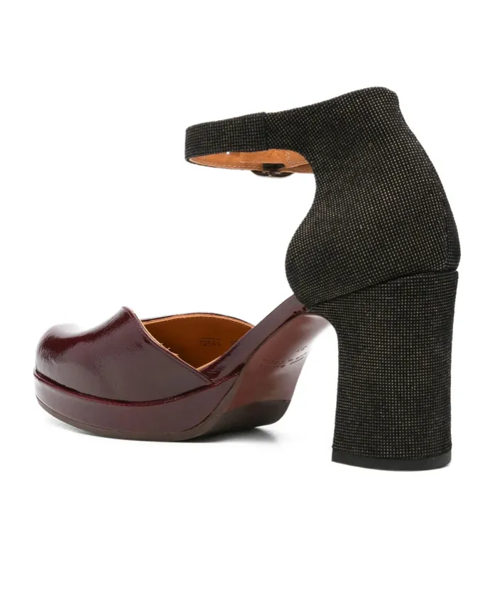 Buckle High-Heeled Sandals