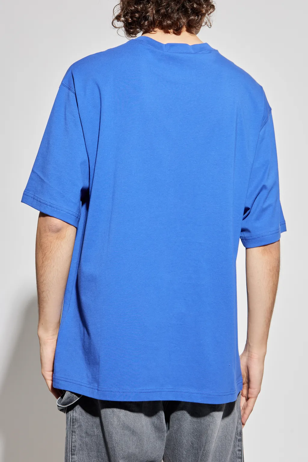 Versace Jeans Couture Logo Printed Crewneck T-Shirt