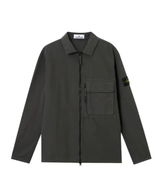 Stone Island Compass-Badge Zip-Up Jacket