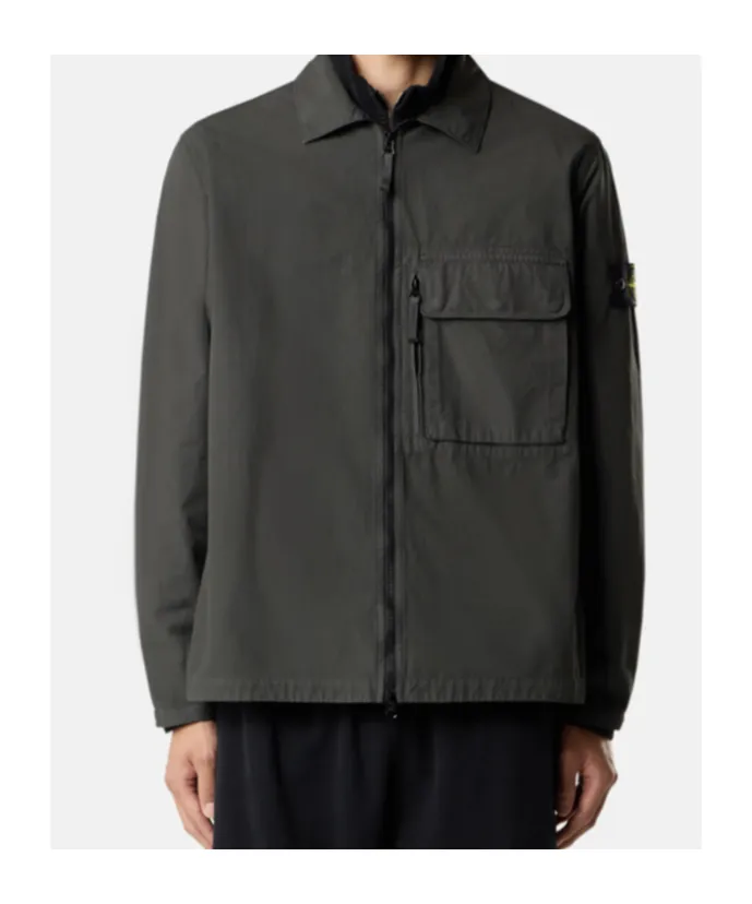 Stone Island Compass-Badge Zip-Up Jacket
