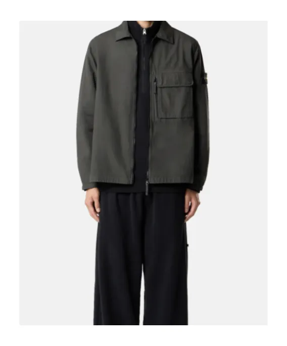 Stone Island Compass-Badge Zip-Up Jacket