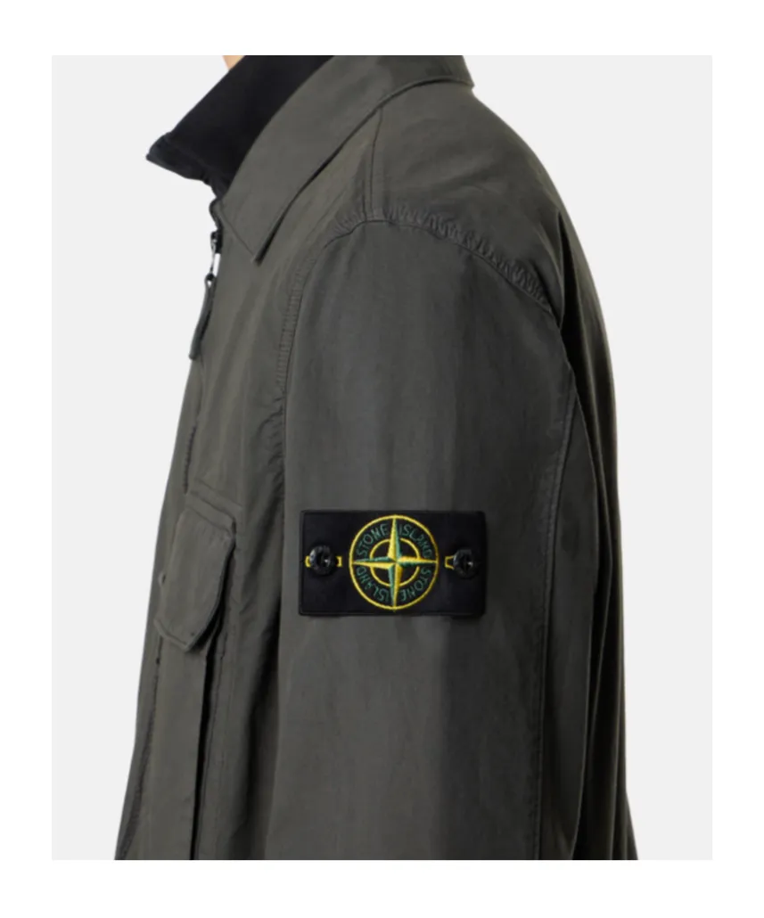 Stone Island Compass-Badge Zip-Up Jacket